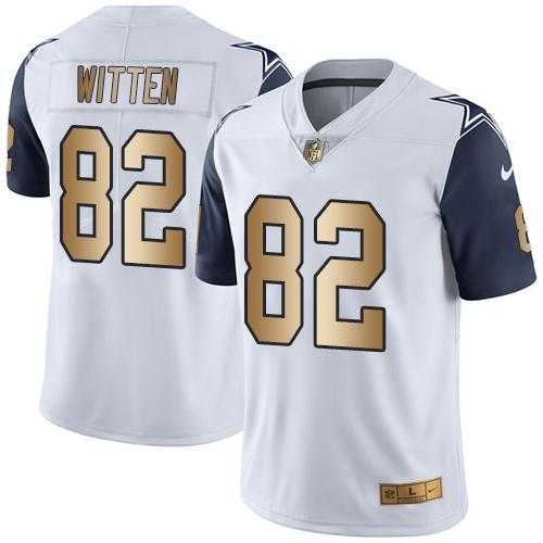 Nike Men & Women & Youth Cowboys 82 Jason Witten White Limited Golden Color Rush Jersey,We sell and wholesale Nike Men & Women & Youth Cowboys 82 Jason Witten White Limited Golden Color Rush Jersey on line form chian!